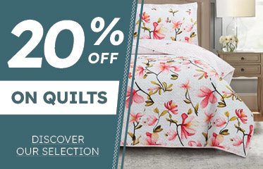 20% Off on Quilts