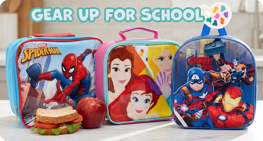 BACKPACKS & LUNCHBOXES AT LOW PRICES