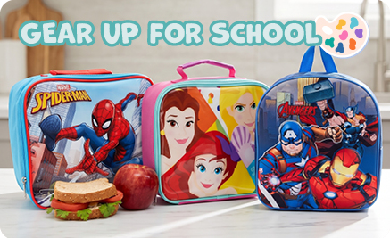 BACKPACKS & LUNCHBOXES AT LOW PRICES