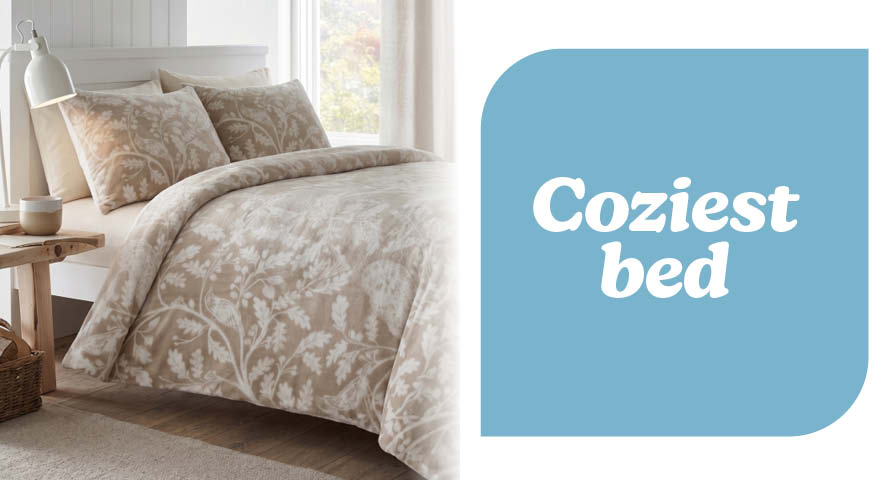 THE COZIEST BED FOR FALL