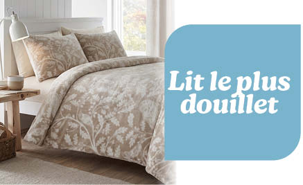 LE LIT LE PLUS DOUILLET DE L'AUTOMNE
