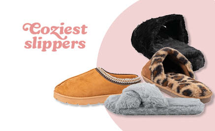GET YOUR COZIEST SLIPPERS FOR FALL