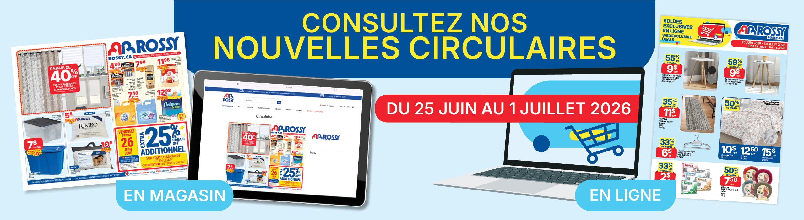 Nouvelle circulaire disponible | 25 juin au 1er juillet 2026