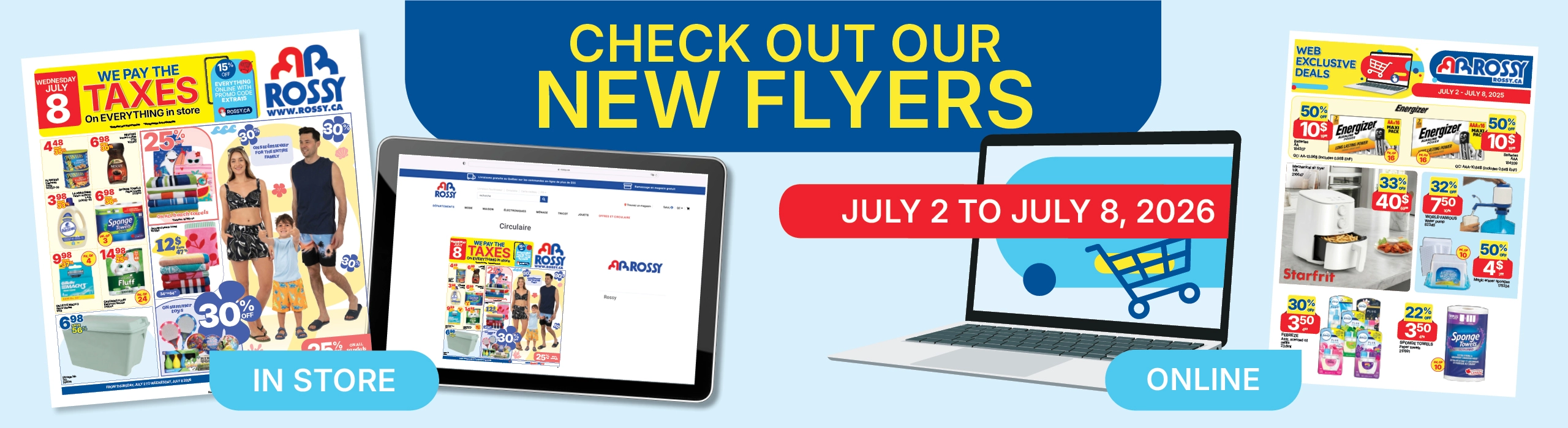 New flyer available | July 2 until July 8 2026