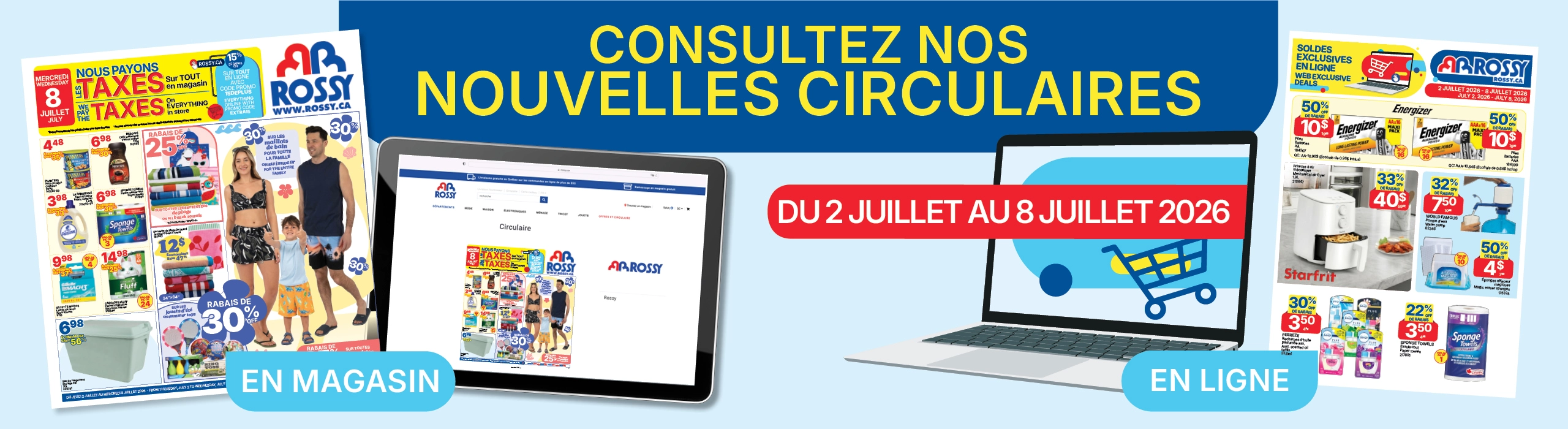 Nouvelle circulaire disponible | 2 juillet au 8 juillet 2026