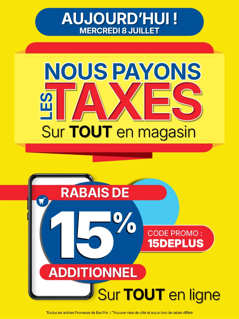 Nous payons les taxes | Rossy