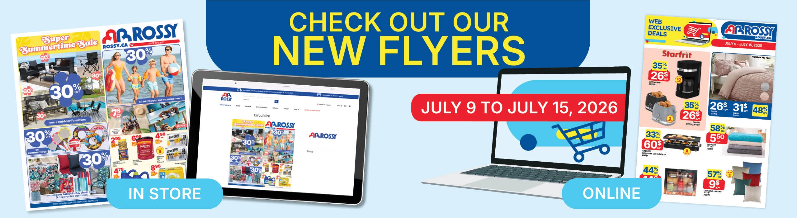 New flyer available | July 9 to July 16, 2026