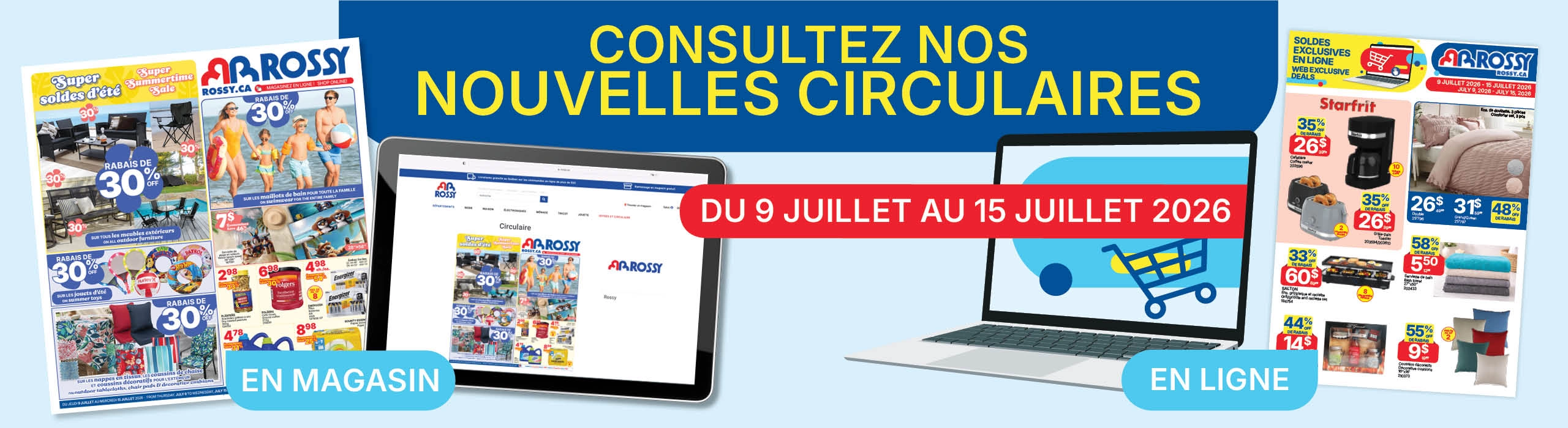 Nouvelle circulaire disponible | 9 juillet au 16 juillet 2026