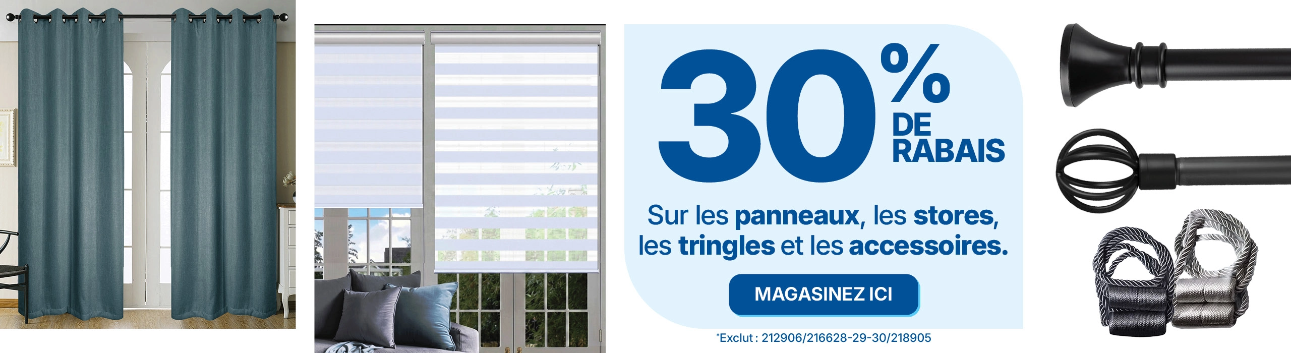 Magasiner les rideaux | Rossy