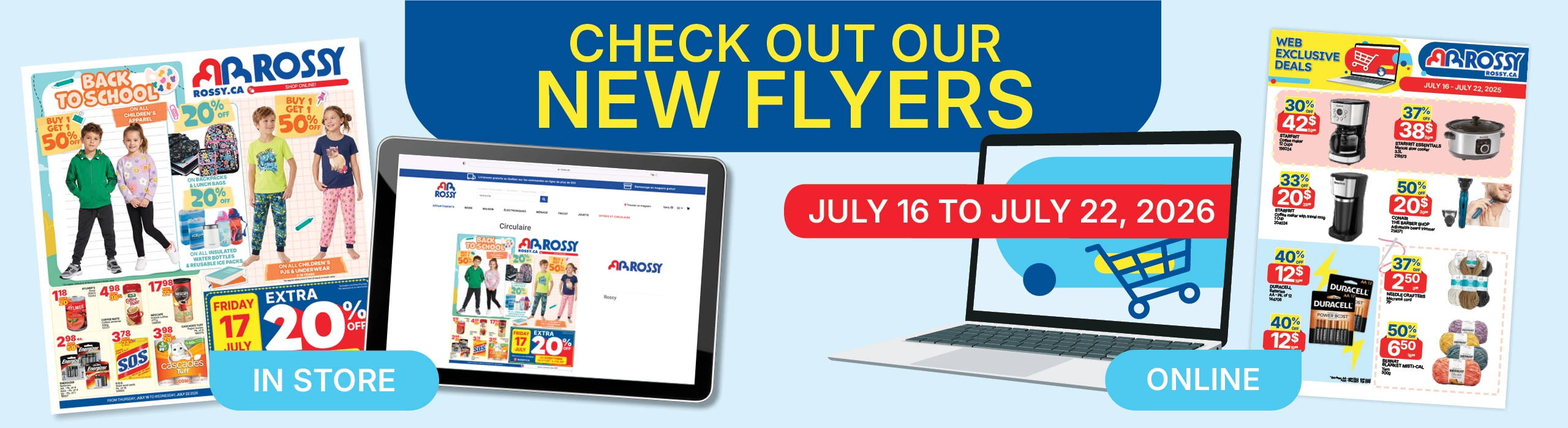 New flyer available | July 16 to July 22, 2026