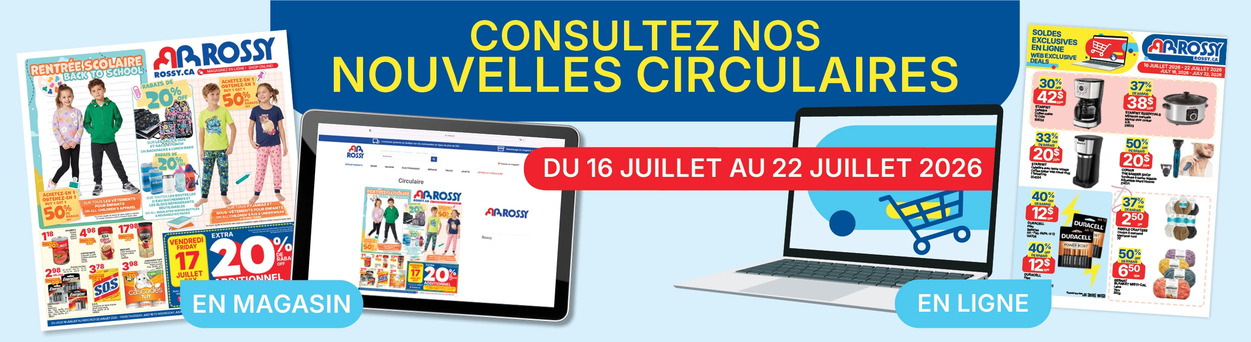 Nouvelle circulaire disponible | 16 juillet au 22 juillet 2026
