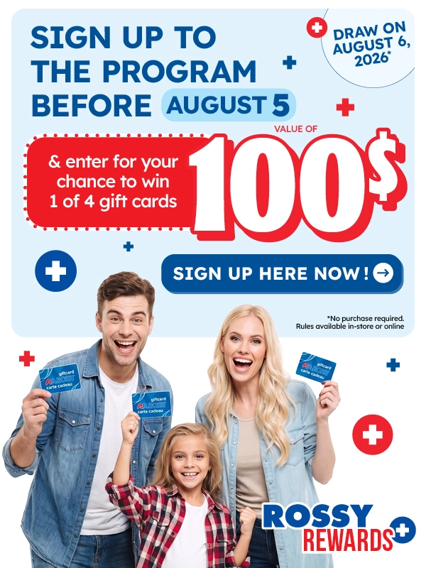 Win 100$ gift card with our loyalty program