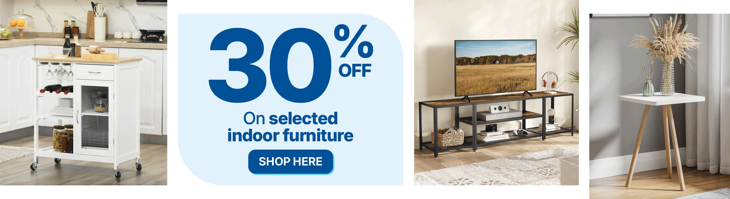 30% selected on indoor furniture