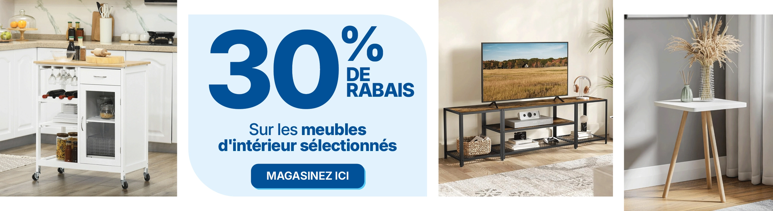 30% sur la fourniture int&eacute;rieur
