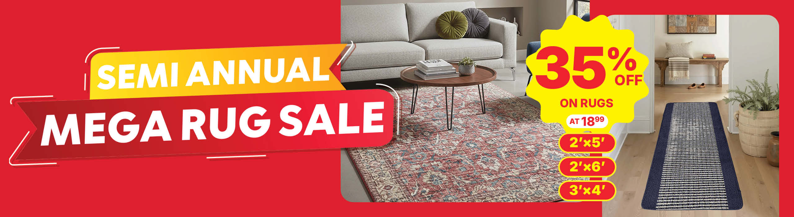 Shop our MEGA rug sale | Rossy