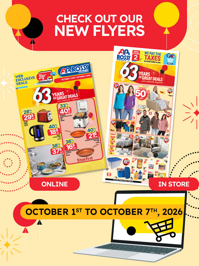 New flyer available | October 1 to October 7, 2026