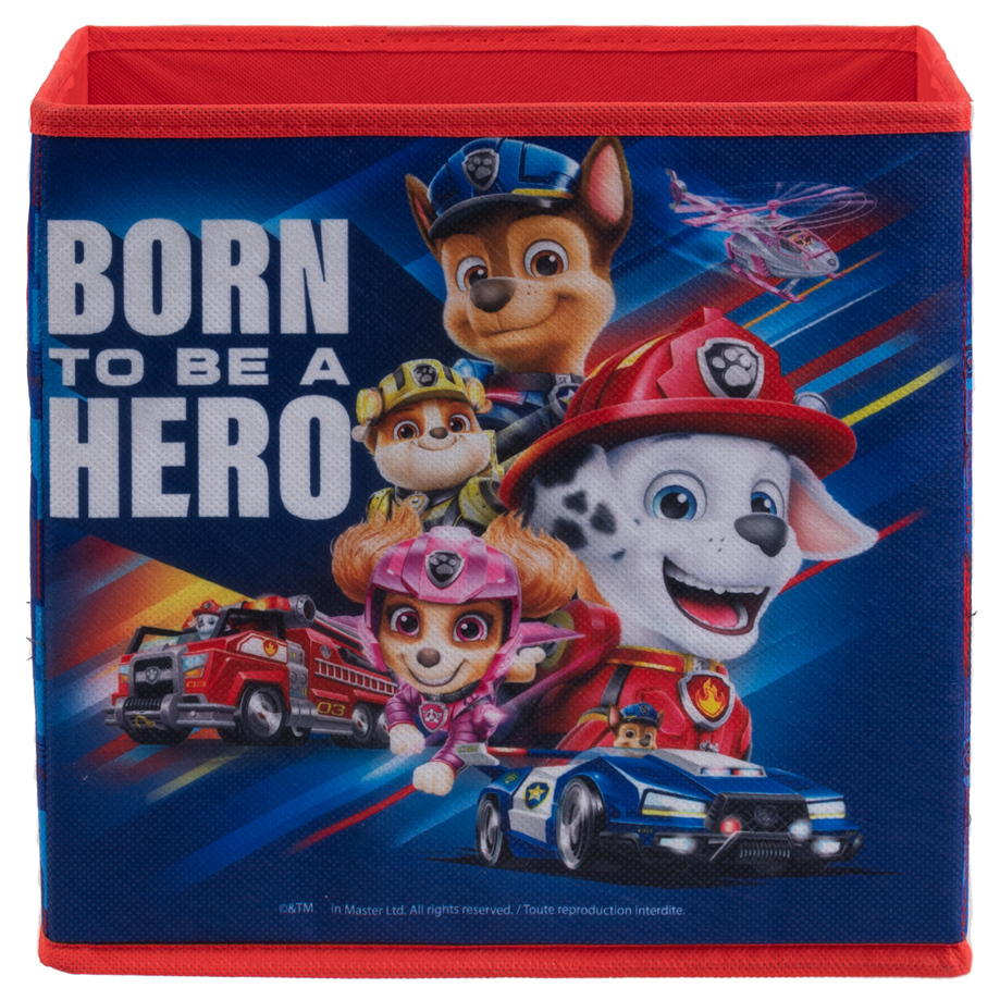 10" Collapsible storage bin - Paw Patrol, Born to be a Hero