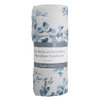 Microfiber comforter, Blue flowers