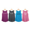 Printed round-neck tank tops - 2