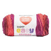Red Heart Super Easy Striped - Laine acrylique, Rose framboise