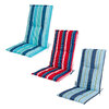 RAY&Eacute; collection - High-back chair pad, 17"x40"