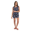 FLY AWAY collection - PJ set with boxers - Navy & pink lilac