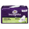 Incognito - Ultra thin pads, regular, pk. of 18