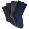 Dress socks, assorted dark colors - Value pack, 5 pairs - 5