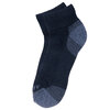 Low cut performance cotton socks, 3 pairs - Grey, Charcoal, Black - 2