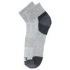 Low cut performance cotton socks, 3 pairs - Grey, Charcoal, Black - 3