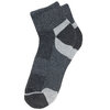 Low cut performance cotton socks, 3 pairs - Grey, Charcoal, Black - 4