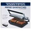 Toastess - Stainless steel sandwich grill - 4