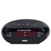 RCA - Dual wake AM/FM clock radio