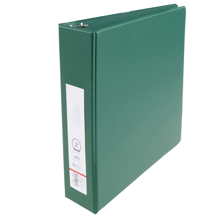 2" Round-ring binder - Green
