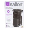 Salton  - Space saving coffeemaker, 1 cup - 5