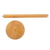 Bamboo paper towel holder - 2