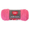 Red Heart With Love - Yarn, bubble gum