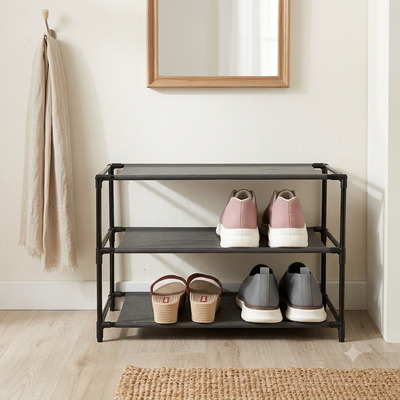 3-tier shoe rack