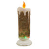 Magic Christmas LED candle with changing colors and swirling glitter - 3