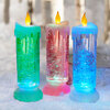 Magic Christmas LED candle with changing colors and swirling glitter - 7