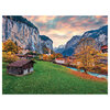 KI - Casse-tête - Lever de soleil d'automne, Suisse, 1000 mcx - 2