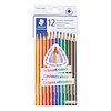 Staedtler - 4mm trangular barrel coloured pencils, pk. of 12 - 2