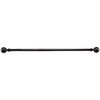 Henlé Pro - Telescopic curtain rod 28-48 in., in metal with modern ball ends - 2