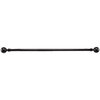 Henlé Pro - Telescopic curtain rod 48-84 in., in metal with modern ball ends - 2