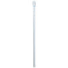 Splash Home - Adjustable tension rod, 36" to 63" (91cm to 10cm), white - 2