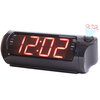 Proscan - Time projection dual alarm clock radio  with USB charging - 2