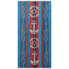 Serviette de plage en &eacute;ponge jacquard - Motifs assortis - 8