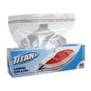 Titan - Large double zipper seal freezer bags, pk. of 40 - 2