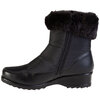 Women's snow boots with faux fur lining and ice grip, size 5 - 3