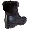 Women's snow boots with faux fur lining and ice grip, size 5 - 4